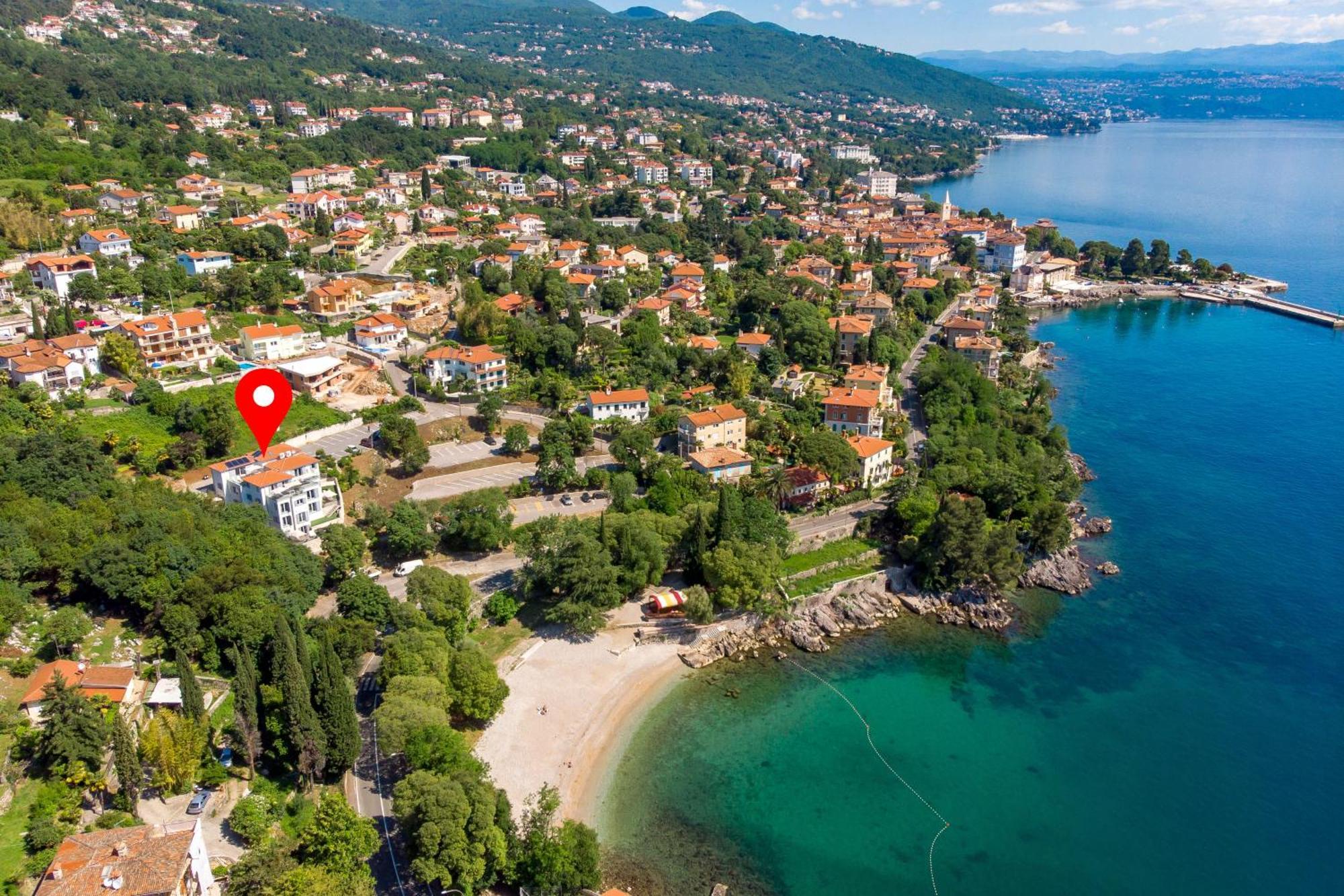 Plage Lovran Residence Dış mekan fotoğraf